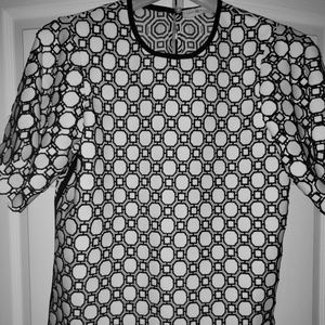 Tory Burch navy blouse